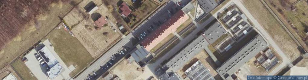 Zdjęcie satelitarne Okręgowy Inspektorat Służby Więziennej w Rzeszowie