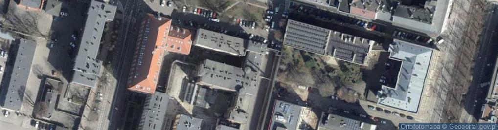 Zdjęcie satelitarne Okręgowy Inspektorat Służby Więziennej w Szczecinie