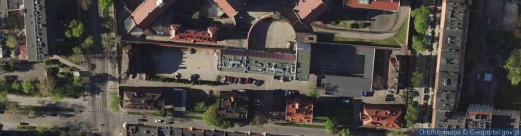 Zdjęcie satelitarne Okręgowy Inspektorat Służby Więziennej we Wrocławiu