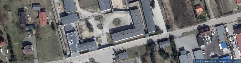 Zdjęcie satelitarne Zakład Karny Nr 1 w Łodzi