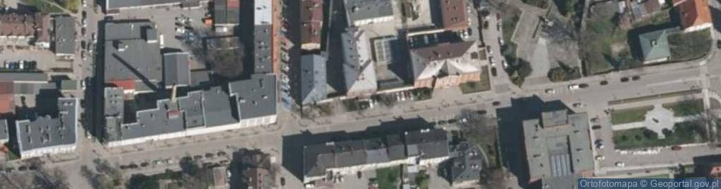Zdjęcie satelitarne Zakład Karny w Głubczycach