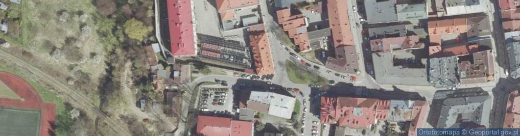 Zdjęcie satelitarne Zakład Karny w Nowym Sączu