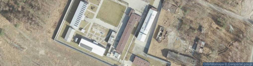Zdjęcie satelitarne Zakład Karny w Trzebini