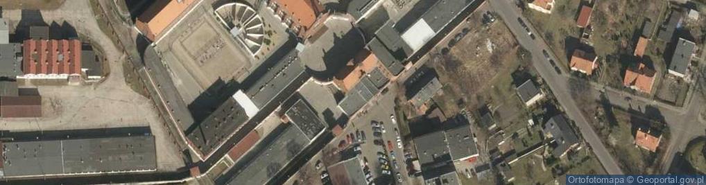 Zdjęcie satelitarne Zakład Karny w Wołowie