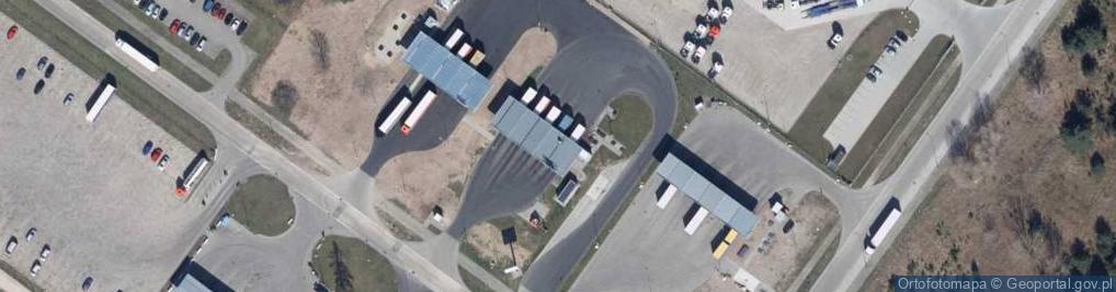 Zdjęcie satelitarne AS24 - Stacja paliw