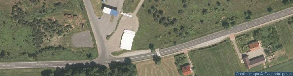 Zdjęcie satelitarne AS24 - Stacja paliw