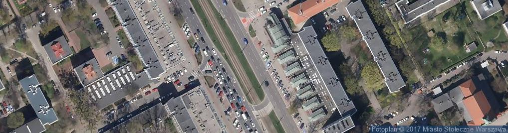 Zdjęcie satelitarne Aleja Jana Pawła II