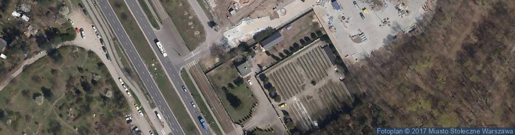 Zdjęcie satelitarne Cmentarz Żołnierzy Włoskich