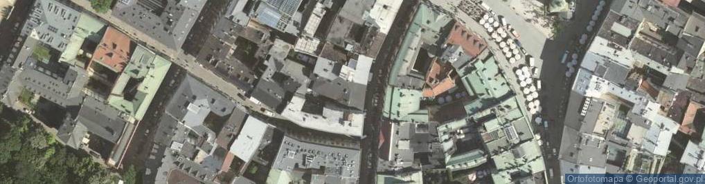 Zdjęcie satelitarne Dom Melszyńskich - Ulica Bracka nr 5