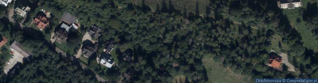 Zdjęcie satelitarne Dom Pod Jesionami - Droga na Koziniec