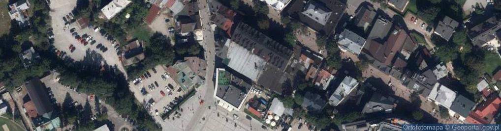 Zdjęcie satelitarne Hotel Morskie Oko