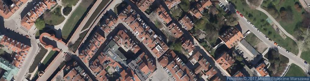 Zdjęcie satelitarne Kamienica Bractwa Niemieckiego, Benońska