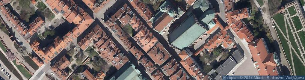 Zdjęcie satelitarne Kamienica Metrykantów Koronnych nr 21