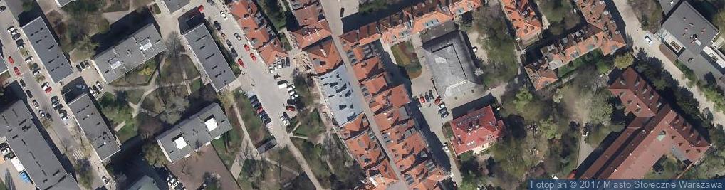 Zdjęcie satelitarne Kamienica Pod Łabędziem