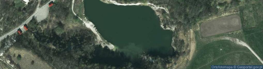 Zdjęcie satelitarne Kamieniołom w Zabierzowie
