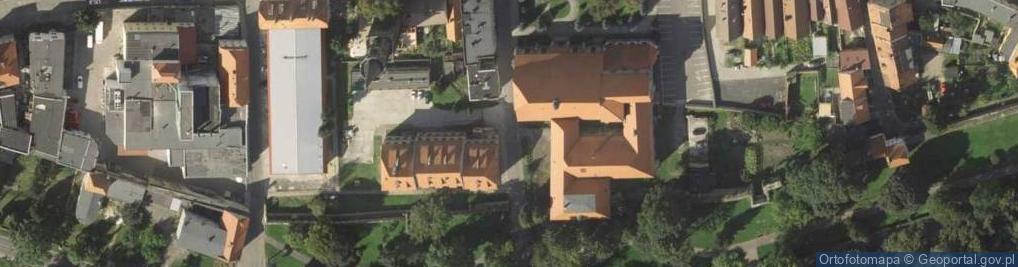 Zdjęcie satelitarne Kościół Franciszkanów