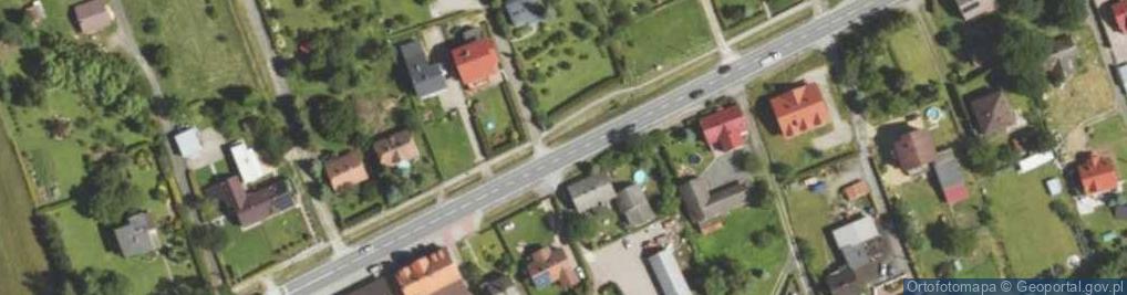 Zdjęcie satelitarne Kościół Narodzenia NMP