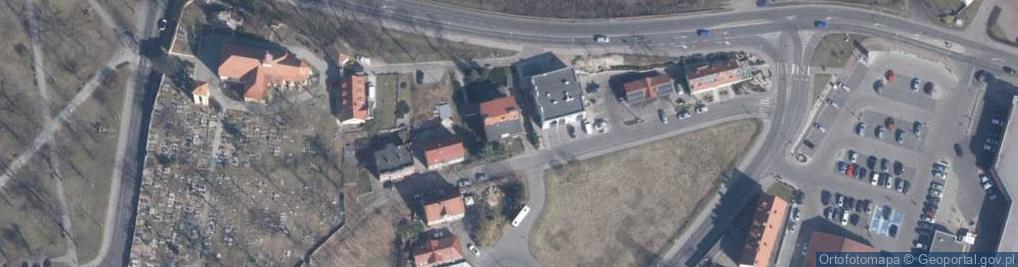 Zdjęcie satelitarne Kościół Nawiedzenia NMP