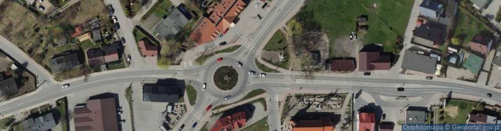 Zdjęcie satelitarne Kościół, ośrodek letniskowy