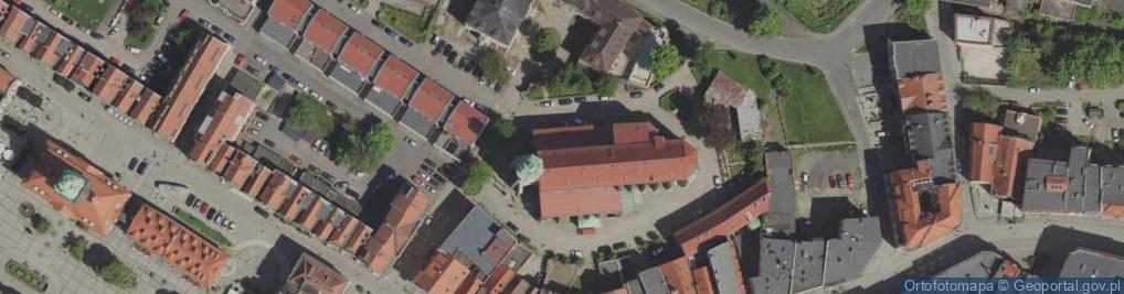 Zdjęcie satelitarne Kościół śś. Erazma i Pankracego