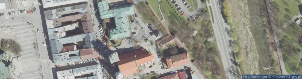 Zdjęcie satelitarne Kościół św. Małgorzaty