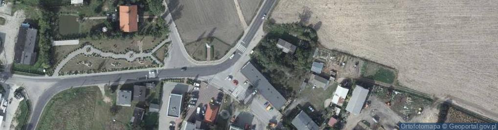 Zdjęcie satelitarne Kościół, usługi