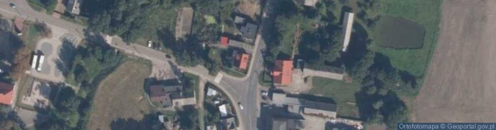 Zdjęcie satelitarne Kościół, usługi