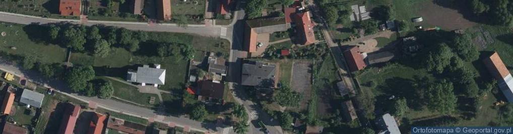 Zdjęcie satelitarne Kościół