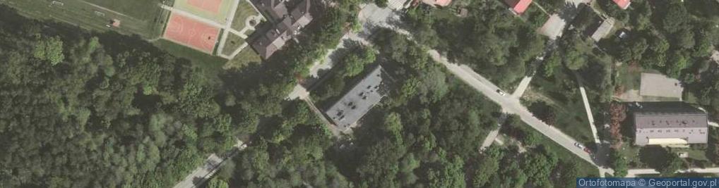 Zdjęcie satelitarne Łagiewniki - Borek Fałęcki (Kraków)