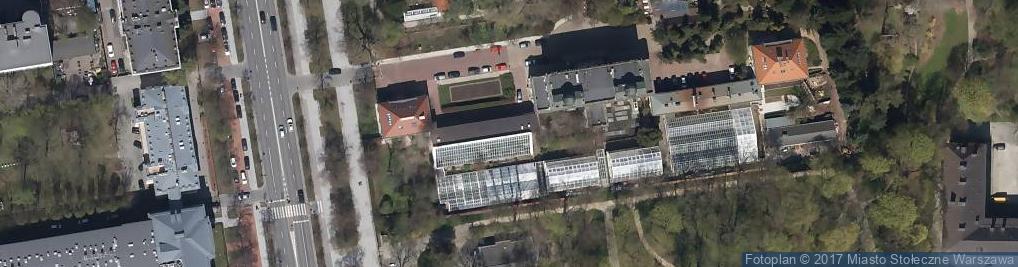 Zdjęcie satelitarne Ogród Botaniczny