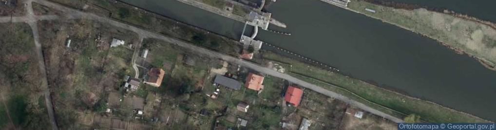 Zdjęcie satelitarne Ogród Zoologiczny Opole Wyspa Bolko
