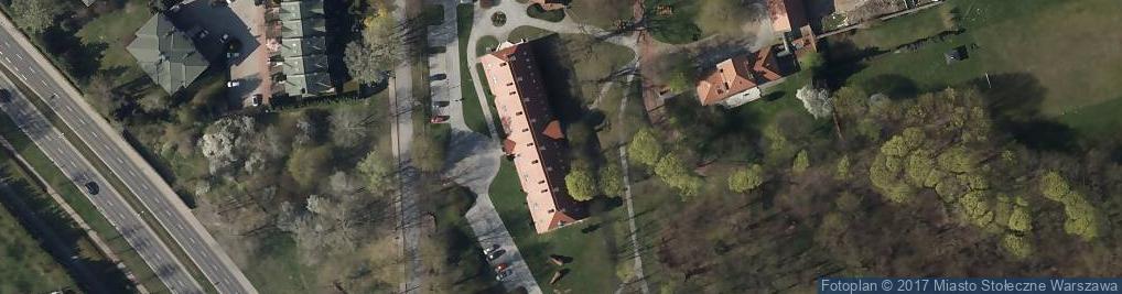 Zdjęcie satelitarne Pałac i Park Natolin