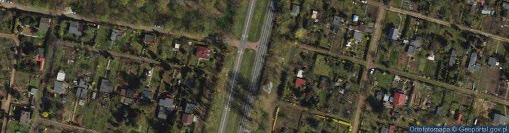 Zdjęcie satelitarne Park Dębina