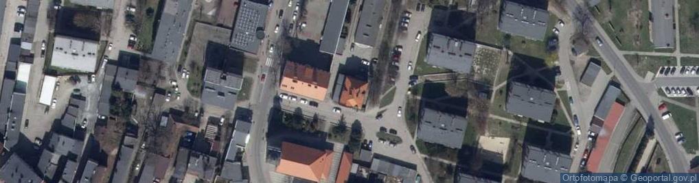 Zdjęcie satelitarne Pastorówka z 1829 r.
