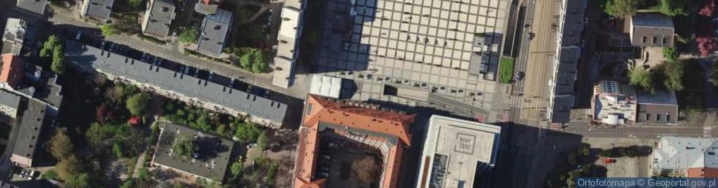 Zdjęcie satelitarne Plac Nowy Targ