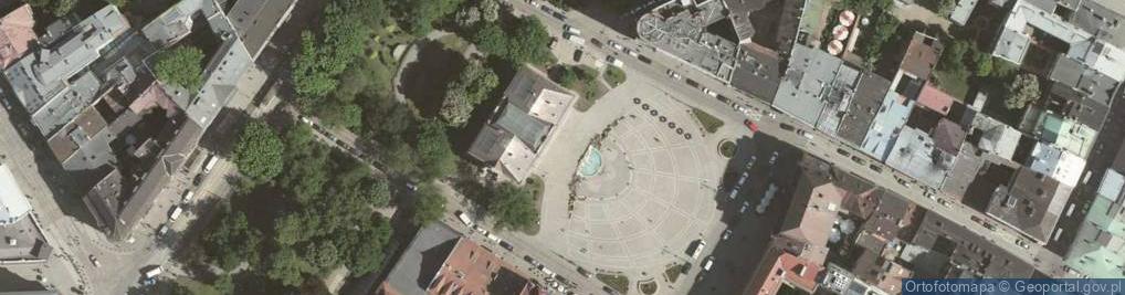 Zdjęcie satelitarne Plac Szczepański
