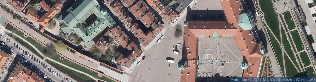 Zdjęcie satelitarne Plac Zamkowy