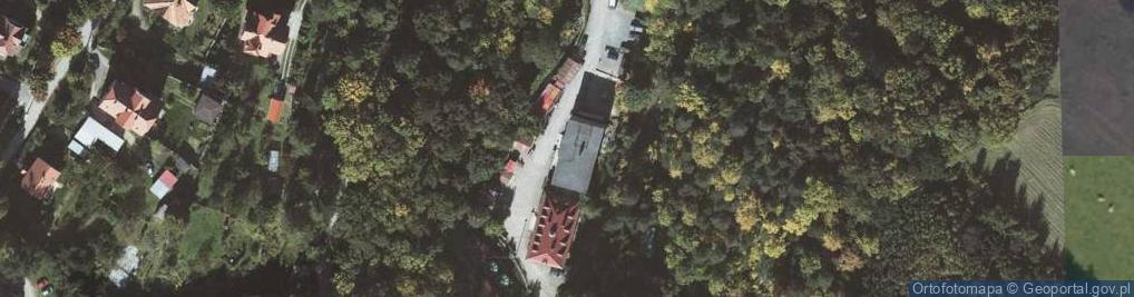 Zdjęcie satelitarne Podziemna Trasa Turystyczna Kopalni Złota - Złoty Stok