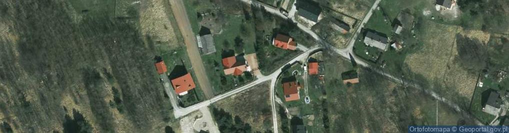 Zdjęcie satelitarne Ruiny Zamku Tęczyn