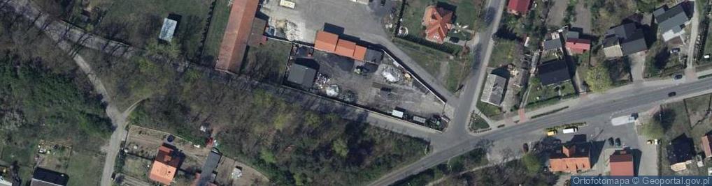 Zdjęcie satelitarne Ruiny Zamku w Siedlisku