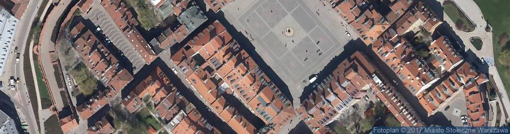 Zdjęcie satelitarne Rynek Starego Miasta - Strona Zakrzewskiego