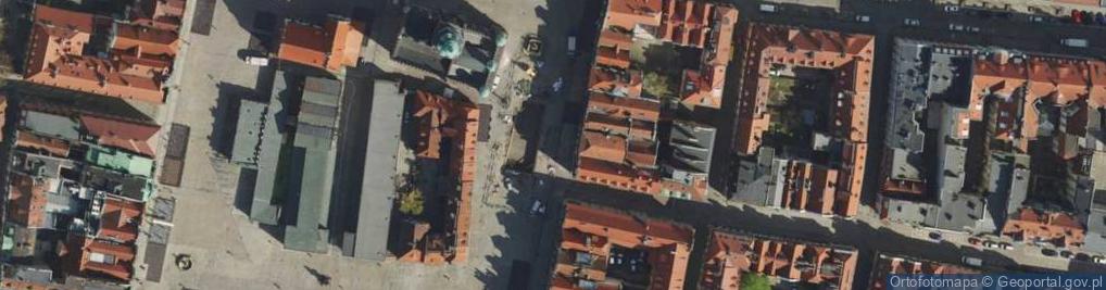 Zdjęcie satelitarne Rynek w Poznaniu - Waga Miejska