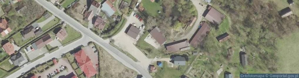 Zdjęcie satelitarne Sądecki Park Etnograficzny