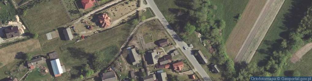 Zdjęcie satelitarne Stanowisko archeologiczne