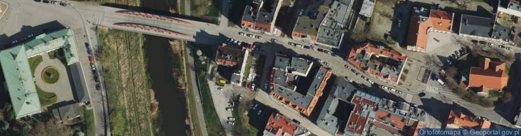 Zdjęcie satelitarne Ulica Cybińska