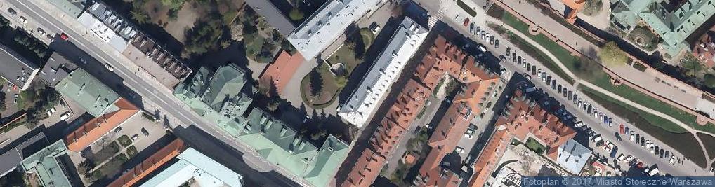 Zdjęcie satelitarne Ulica Kapitulna 