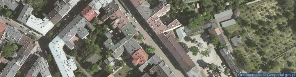 Zdjęcie satelitarne Ulica Karmelicka