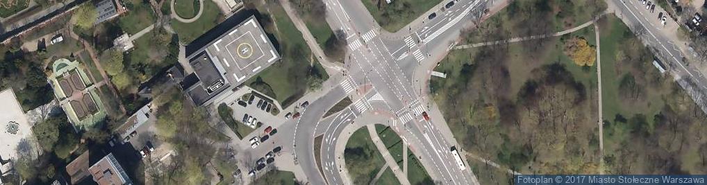 Zdjęcie satelitarne Ulica Karowa 