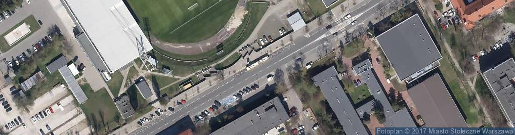 Zdjęcie satelitarne Ulica Konwiktorska