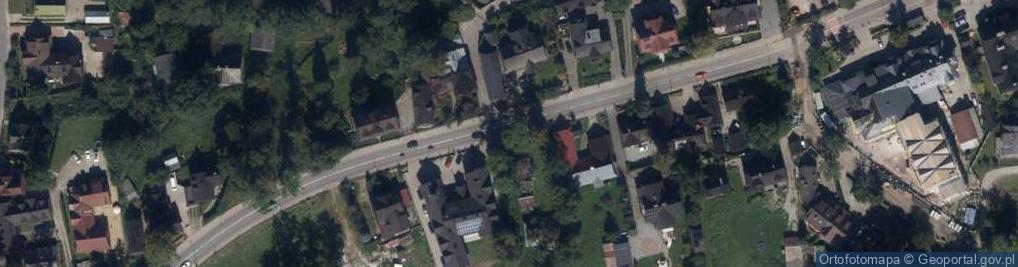 Zdjęcie satelitarne Ulica Kościeliska
